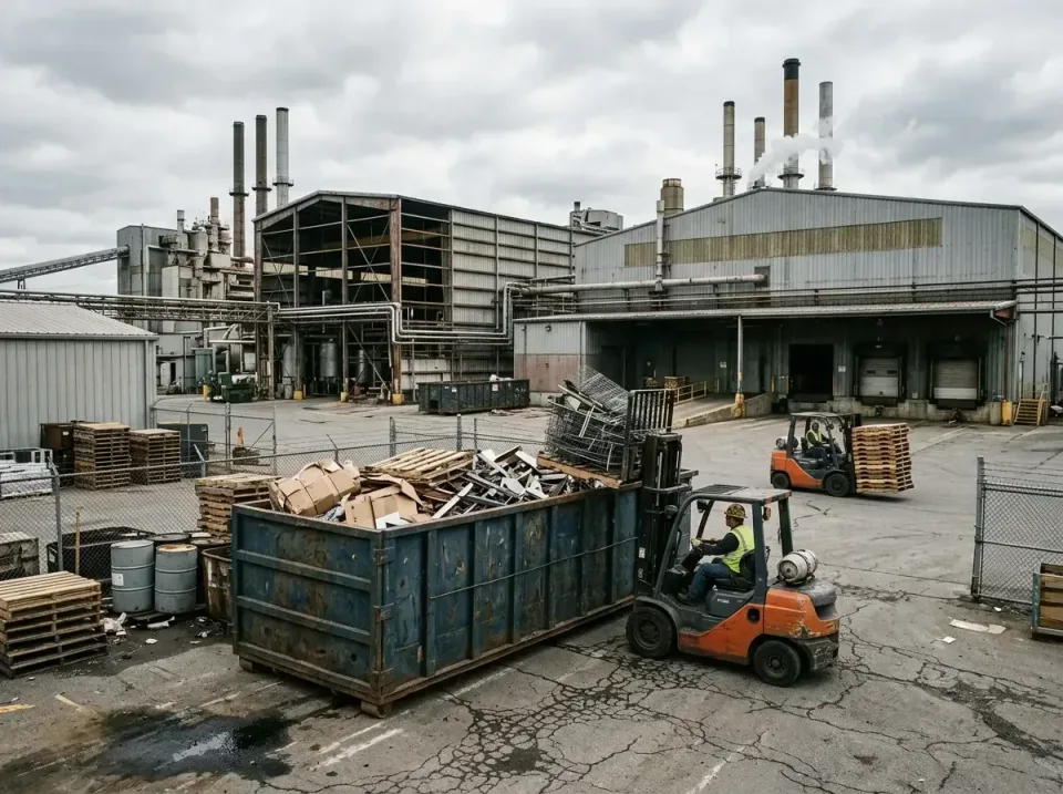 industrial-factory-scrap-conta-003 — frequently asked questions, Cheap Roll-off Dumpster Rentals in Whitewater, WI